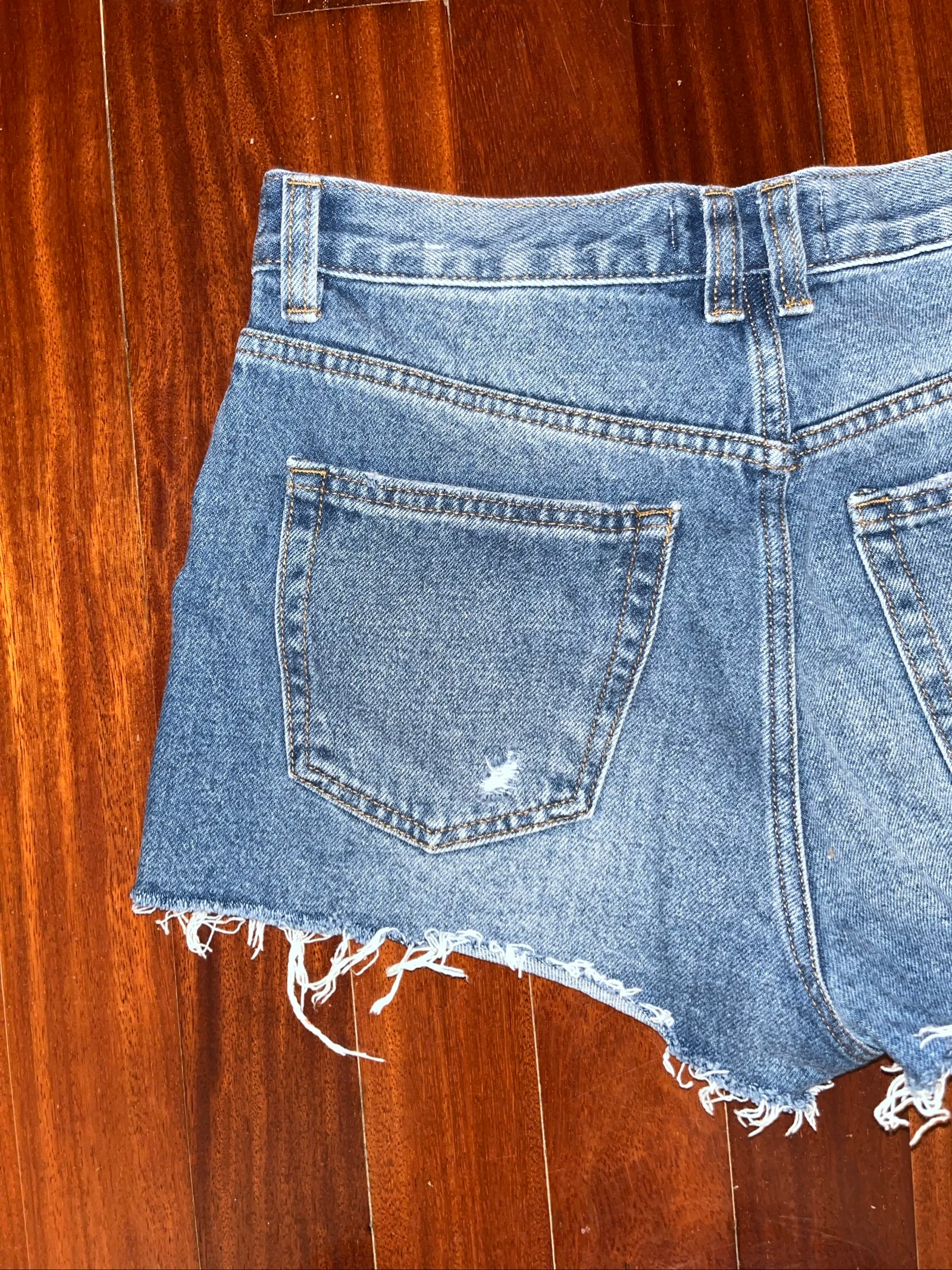 pantalon court bleu – photo 6